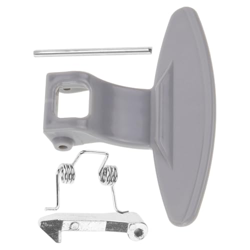 EXHUMKY 1 juego Manija de Puerta de Lavadora de Compatible con Lg Metal Reemplazo de Accesorios para Lavadoras Instalación y Duradera