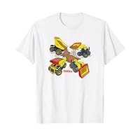 Tonka Bulldozer & Dump Trucks Construction Time Logo T-Shirt
