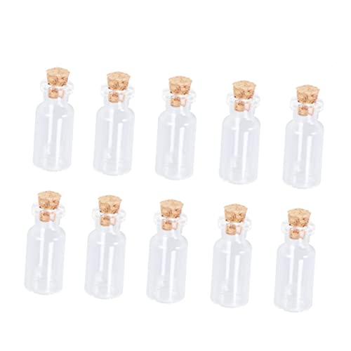 CIYODO 25 Pcs Test Tubes with Caps Container with Lid Test Tubes with Lids Lotion Containers Clear Container Candy Storage Glass Test Tubes Test Tubes Glass Wooden