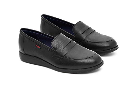 Oneflex Nicole Negro - mocasín anatómico cómodo para Mujer - Talla 41 Cover