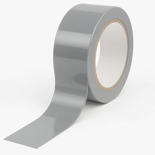Image of GTSE - Gray Vinyl PVC Floor Tape 2 inch x 108ft Safety Marking Tape | Safety Marking Tape for Gyms, Warehouses & Dance Floors - Durable Vinyl, High Visibility