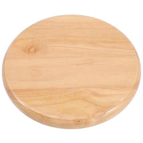 Veemoon Taburete De Bar De Madera Asientos De Repuesto para Silla Redonda Asiento Superior De 29. 5Cm Taburete De Bar Asientos Pieza De Asiento De Silla Accesorios para Reparación DIY