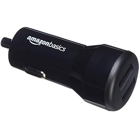 Chargeur voiture Amazon Basics 2 ports Cover