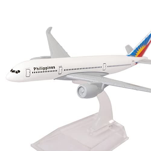 Image of Toys Uncle Diecast Aeroplane Scale Model, (A350 Philippine), Multicolor