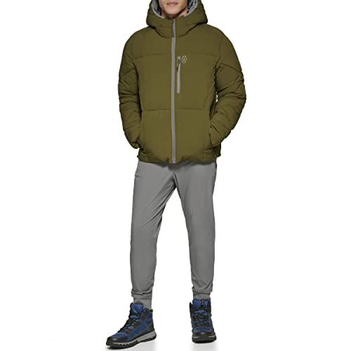 Image of BASS OUTDOOR mens Quilted Glacier Hiking Puffer