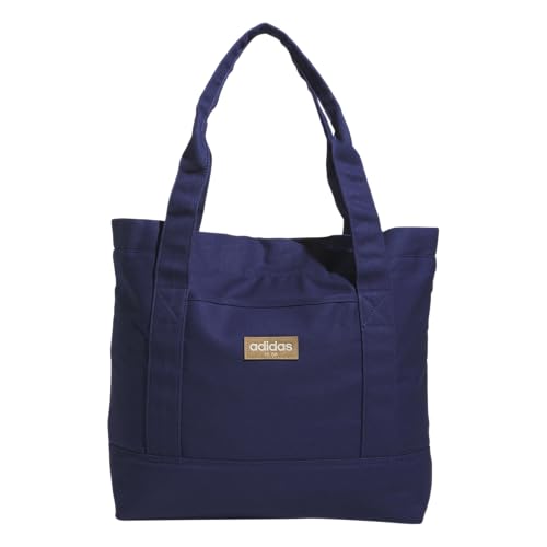 adidas Canvas Women and Men, Work Tote Bags, Dark Blue