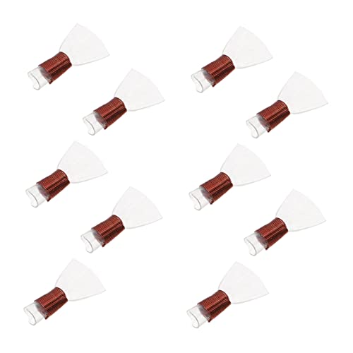 VINTORKY Instrument Mouth Piece Kit 10 Pcs Plastic Reeds for Music Students and Professionals