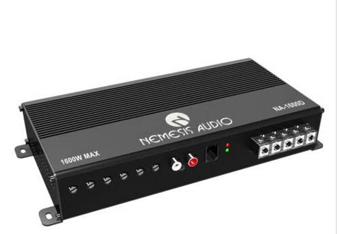 Nemesis Audio NA-1600D 1600 W Max Power 1-CH / Monoblock Car Stereo Amplifier