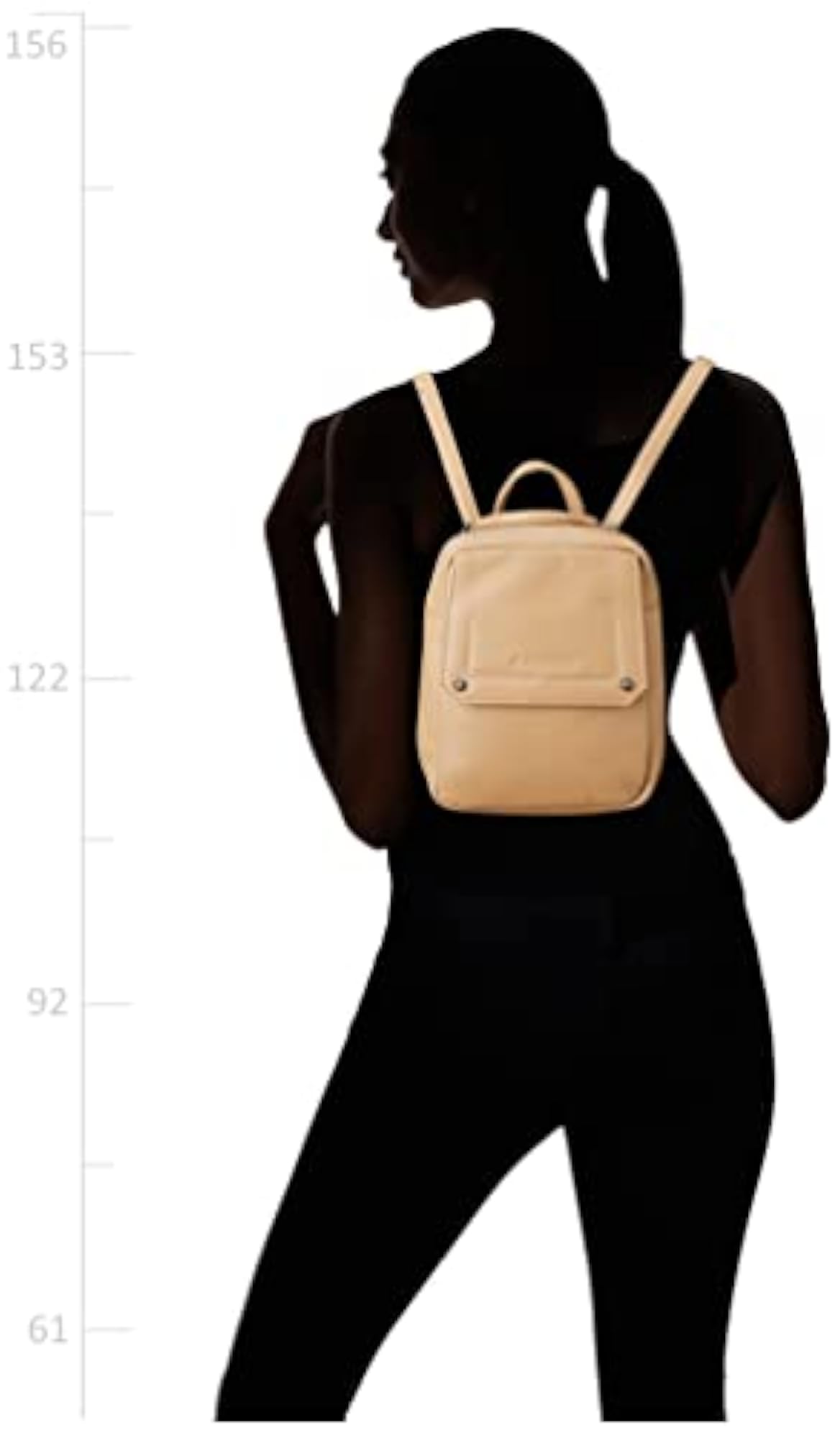 Genuine Leather Women's Sling Bag 71084-Camel, Stylish
