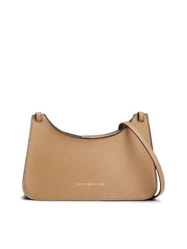 Tommy Hilfiger TH Modern Crossover Aw0aw18619, Mujer, Khaki (Safari Canvas), One Size
