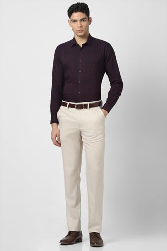 Image of Van Heusen Mens Checkered Full Sleeve Shirt | Timeless Pattern | Smart Comfortable Styling