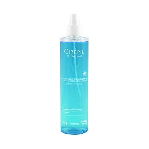 Cirepil - Pre & Post - Purifying Blue Lotion - 250ml / 8.45 fl oz - Cleanses and Prepares the Skin - Pre-Waxing & Post-Waxing Cover
