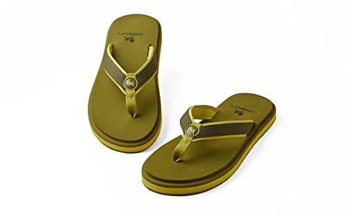 Image of Neeman's Eco Fluffy Orthopedic Slipper for Men | Soft Arch Support Chappal & Sliders | Cushioned Casual Flip Flops | Lightweight Slip-On Flips | Sleeper for Daily Use Indoor Outdoor