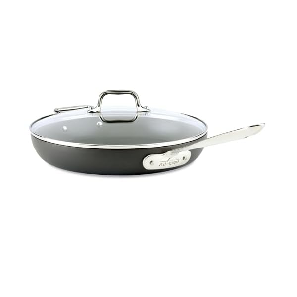   All-Clad-HA1-Hard-Anodized-Nonstick-Fry-Pan-12-Inch-Induction-Oven-Broiler-Safe-500F-Lid-Safe-350F-Pots-and-Pans-Cookware-Black