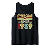 Photo Gallery awesome since 1959 classic year birth of birthday vintage canotta Photo Gallery awesome since 1959 classic year birth of birthday vintage canotta