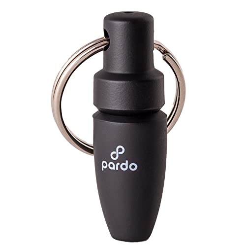 Pardo Cigar Punch - Pack of 3 Durable & Sturdy Keychain Cigar Cutter - Portable Cigar Draw Enhancer Tool in A Key Ring - Perfectly Handy Travel Cigar Punch Tool - Ideal as Gifts for Men