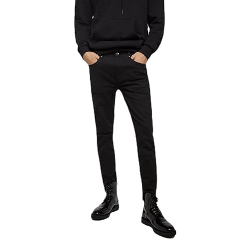 Men's Ripped Jeans Slim Fit Skinny Distressed Jeans Casual Denim Pants Fashion Clothing for Men4