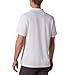 Columbia Mens Utilizer Short Sleeve Polo, White, Small