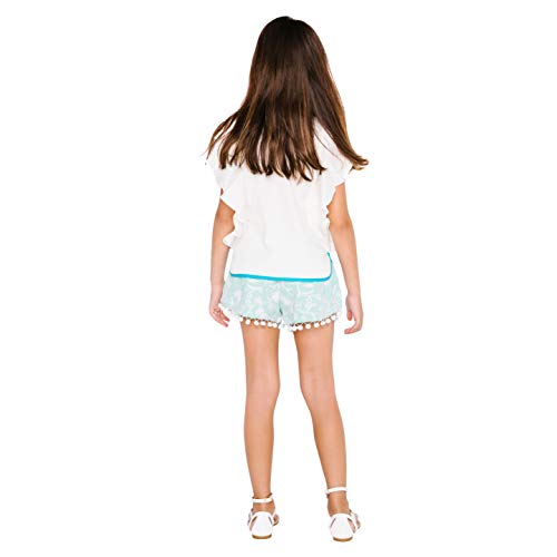 Image of Masala Kids Girls' Betty Top Party Dots White