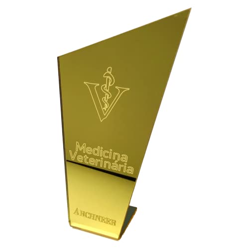 Placa de Medicina Veterinária - Escultura