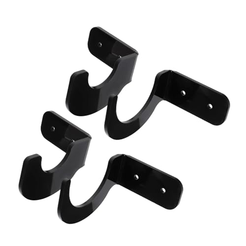 GANAZONO 2 Pairs Acrylic Bat Display Racks Durable Tennis and Softball Bat Stands for Showcasing for Home and Sports Enthusiasts