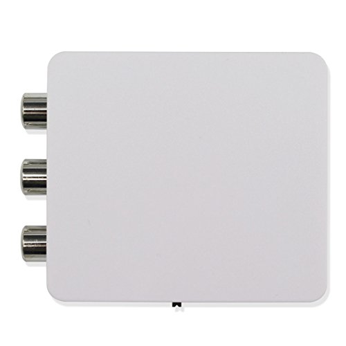 Mini conversor de adaptador composto HD AV CVBS 3RCA para HDMI suporta conversor de vídeo 720P 1080P