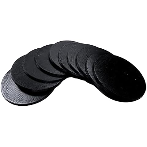 EnderToys 3 Inch Circular Bases (10x), Accessories for Tabletop 28mm Miniatures Wargame, 3D Printed and Paintable Cover