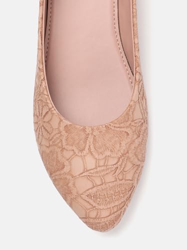 Image of Marc Loire Women's Slip-On Flat Ballerina Shoes for Casual Wear, Party and Formal Occasions