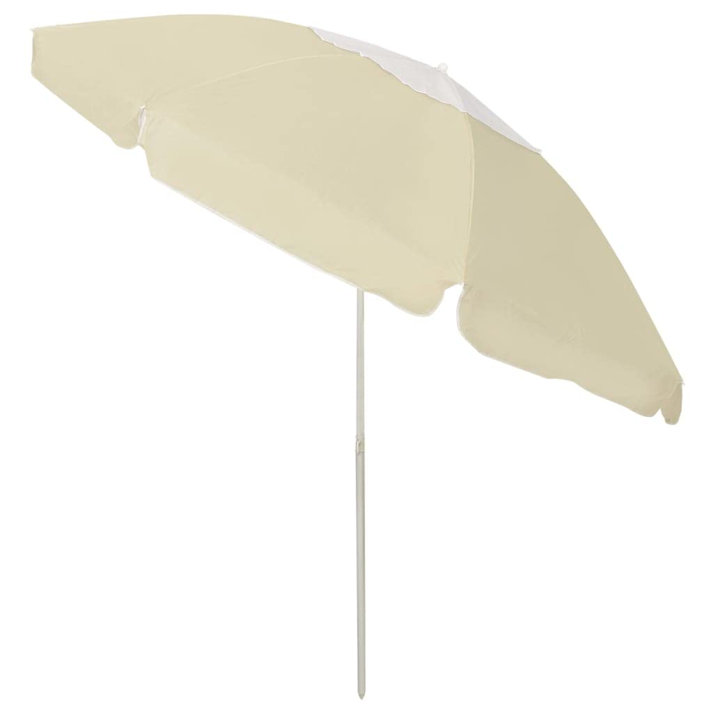 Parasol de Plage Anthracite 240 cm