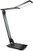 Produktbild FeinTech LED Schreibtisch-Leuchte mit USB Ladefunktion, 10 W, Silbergrau