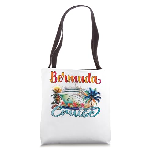 Bermuda Cruise Squad 2026 Bermuda Friend Family Cruise Ship Tote Bag