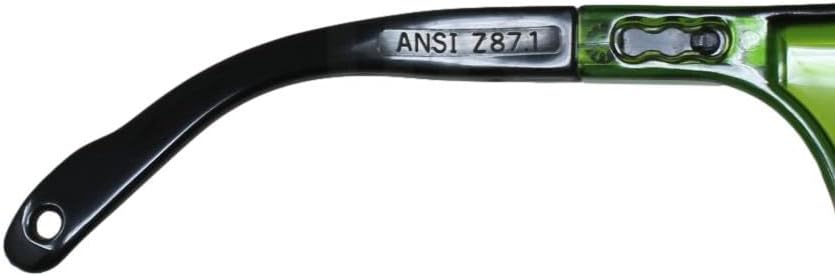 Miniatura 3 de TITUS Gafas de seguridad de soldadura IR de estilo retro con escudo lateral plegable o ajuste OTG sobre gafas Rx IR3 IR5