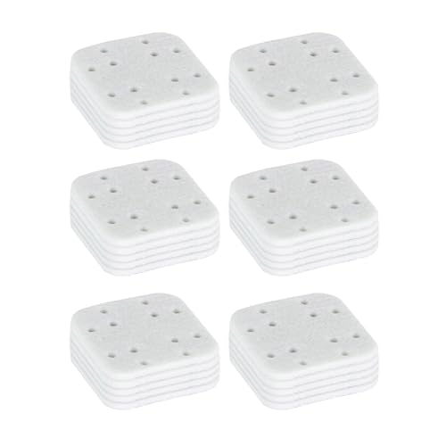 carotoe 30 almohadillas descalcificadoras de absorción mineral para humidificador LV600HH LV600S, accesorios de almohadilla de filtro de humidificador