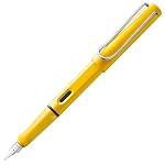 Lamy – Lamy safari yellow Füller mit polierter Stahlfeder in Strich