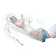 Anseom Gipsschutz Wasserdichter Arm, Wiederverwendbar Gipsschutz Wasserdicht für Dusche Erwachsene Verbandschutz Duschschutz Arm Gips Duschhülle für Hand Ellbogen und Handgelenk 65cm
