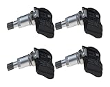 Kit Valve Capteur Pression Pneu pour Citroën C4 C5 C6 C8 TPMS 4 Pièces Système De Surveillance De La Pression des Pneus De Voiture Capteur 543093 9656822980 9634866180
