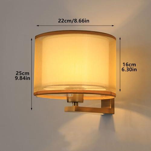 Luminaria de pared saludable para evitar la fatiga visual con luz de tela 2