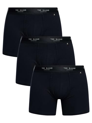 Ted Baker Ropa Interior de Hombres calzoncillos algodón elástico pack 3 1
