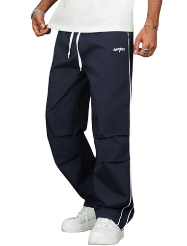 ZAFUL Men's Parachute Sweatpants Y2k Baggy Track Pants...