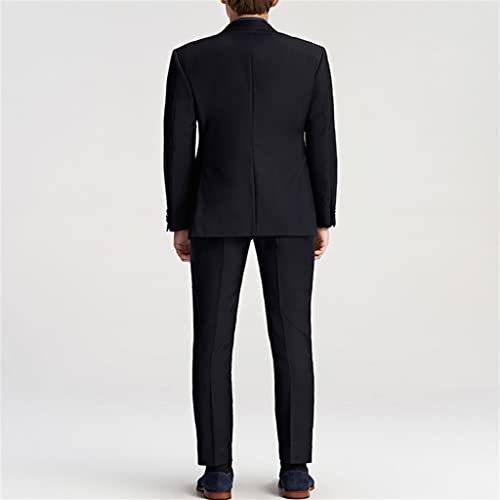 DUYHBAWRS Men's Suit Business Casual Single Button Gentleman Business Suit Formal Suit Men(50 Code) - Image 5