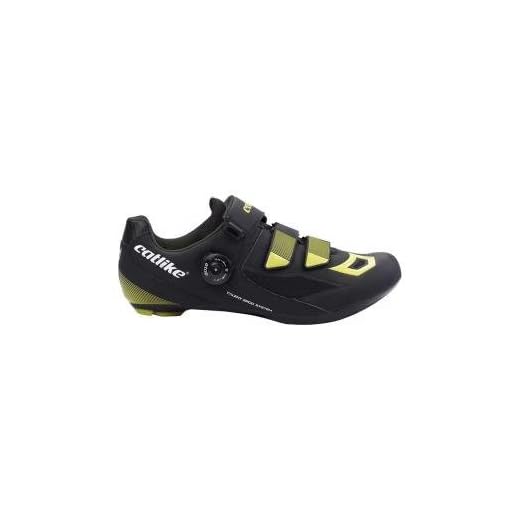 Catlike Zapatillas Carretera Talent Negro-Amarillo - Talla: 43