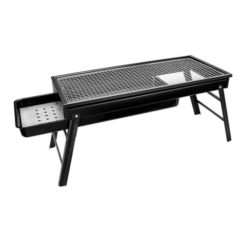 Outdoor Houtskool Barbecue Draagbare Houtskool Barbecue Roestvrij Staal Opvouwbare Houtskool Barbecue Voor Buiten Keuken Camping Barbecue Barbecue GR