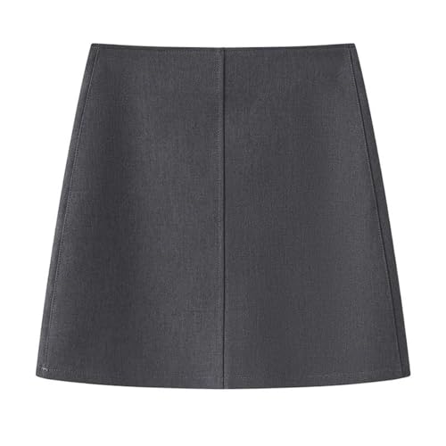 Women's Vintage Blazer Mini Skirt Spring High Waist A-Line2