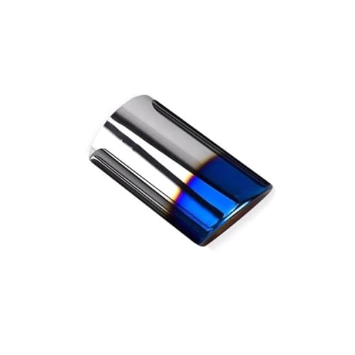 Cache-pot d'échappement Audi A3 anti-corrosion - Embout bleu 76mm de protection arrière