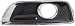 Chevy MALIBU 13-13 FOG LAMP COVER, Driver Side, Bezel, /Black, w/ Fog Lamps