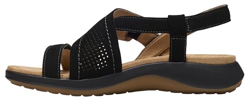 Clarks Clarks Womens Maelynn Gem Black Nubuck 8 Medium
