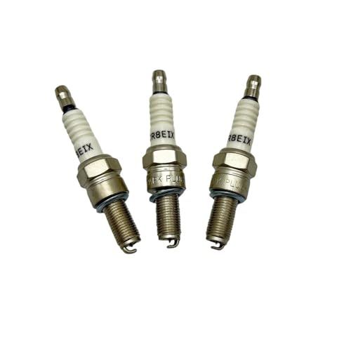 Bougie d'allumage CR8EIX compatible moto FJR 1300 et WR 250 F - Pack 10 pièces détachées