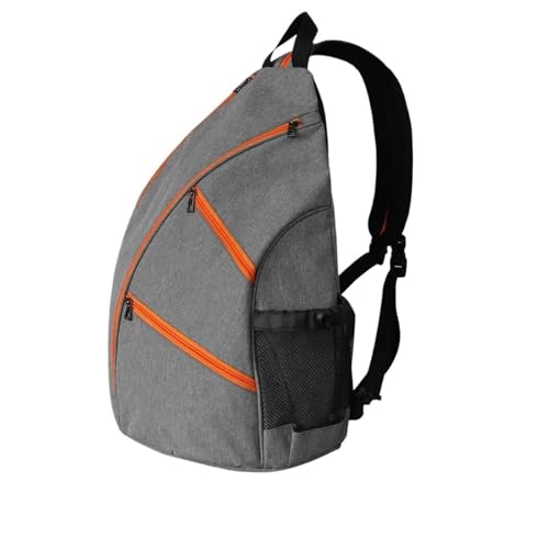 LYAFNG Tennis Backpacks Hole Ball Racket Bag Single Shoulder Racket Sling Bag Ergonomic Design Sports Racket Bag for Tennis Rackets Badminton Rackets for Tennis, Racketball