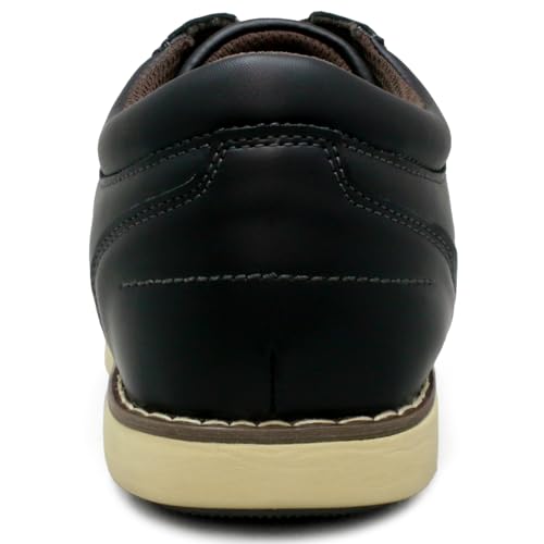 エドウィン 革靴 スニーカー 防水 カジュアルシューズ 兼 ビジネスシューズ メンズ 軽量ソール 耐滑底 レースアップ 外羽根 オックスフォード edm459 の商品画像 6