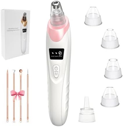 2025 Blackhead Remover Pore Vacuum,Facial Pore Cleaner-5 Suction ...